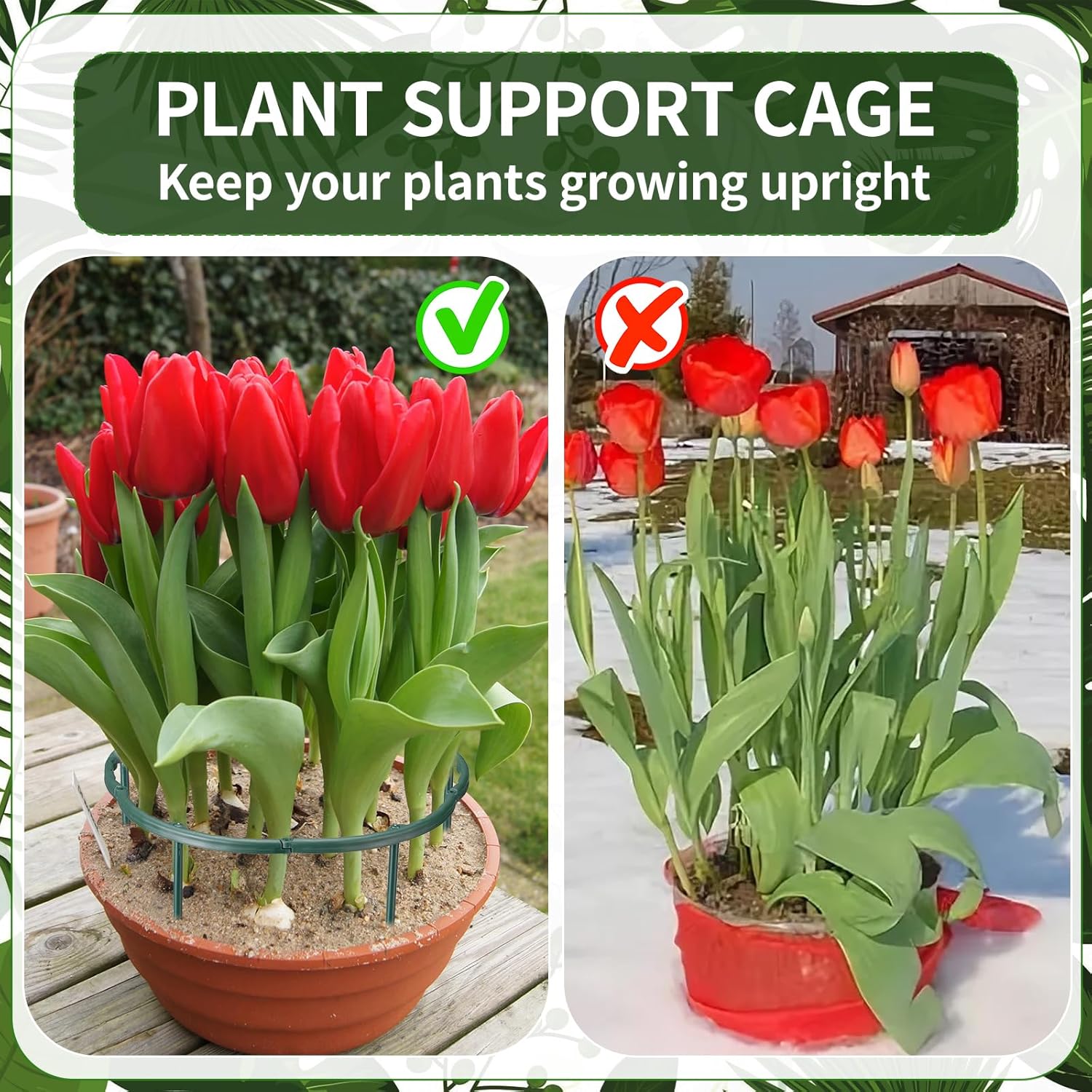 1/16pcs Plant Support Stake Fl - Florist Supp recension och pris