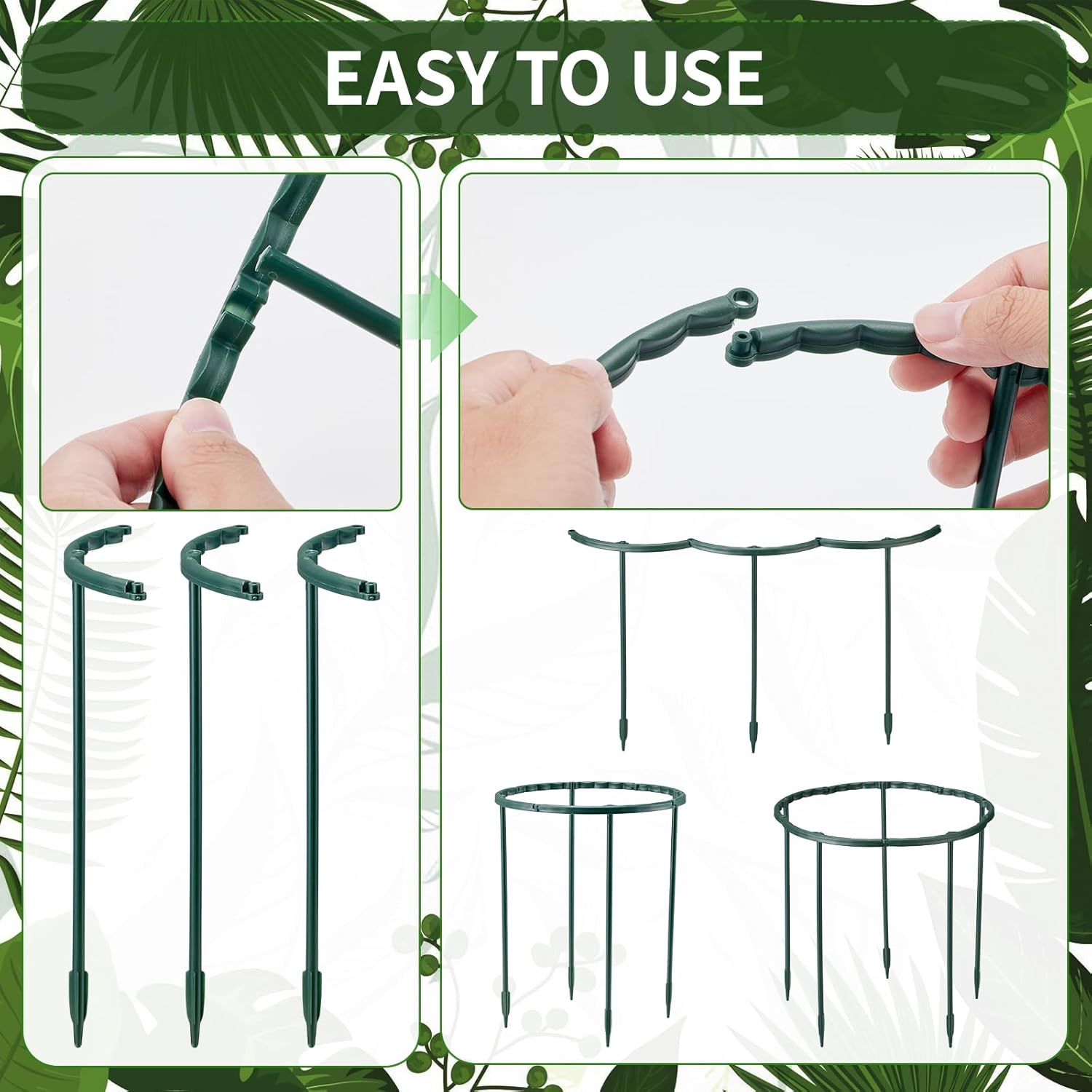 1/16pcs Plant Support Stake Fl - Florist Supp recension och pris