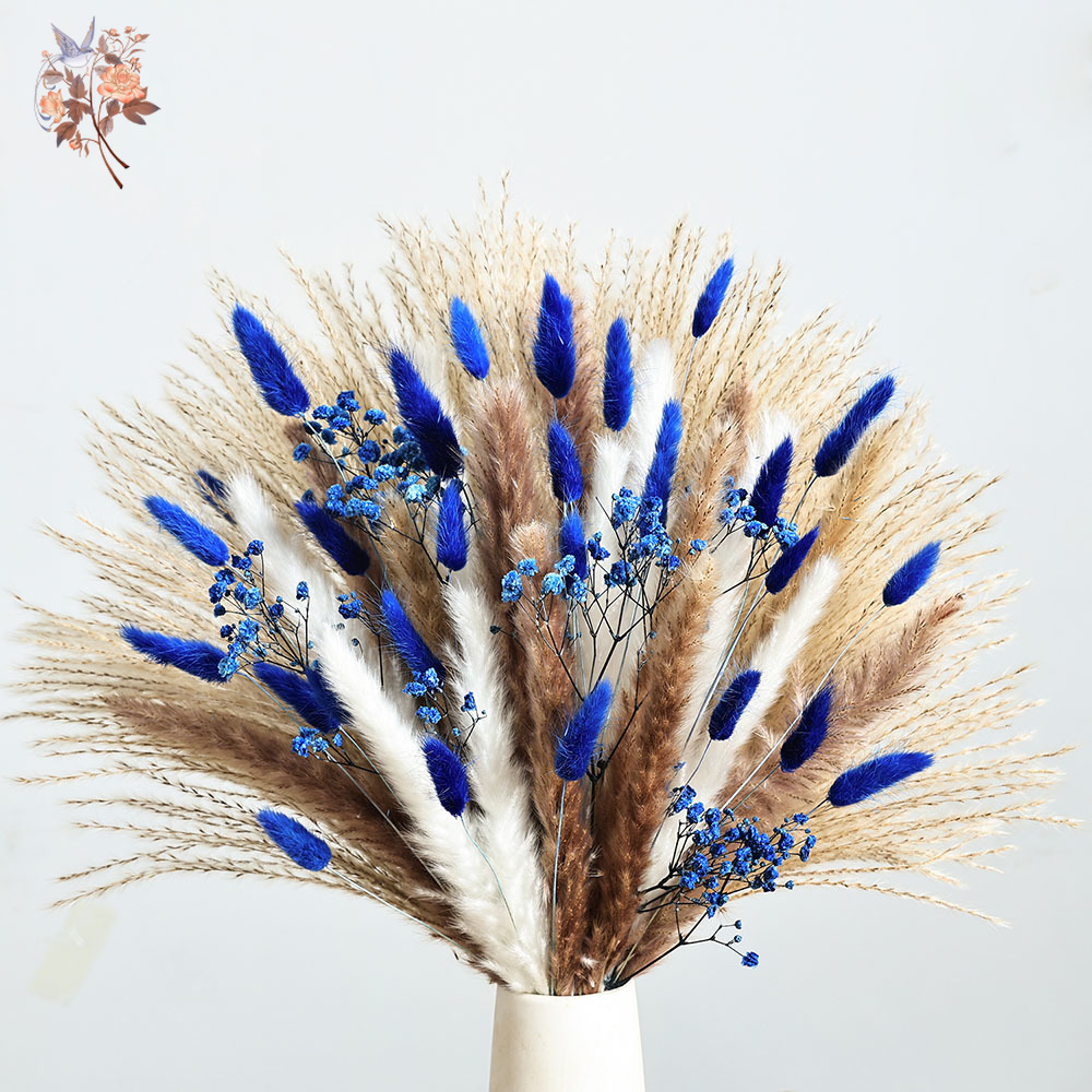 70 Stem Blue Fluffly Rabbit Ta - Florist Supp recension och pris