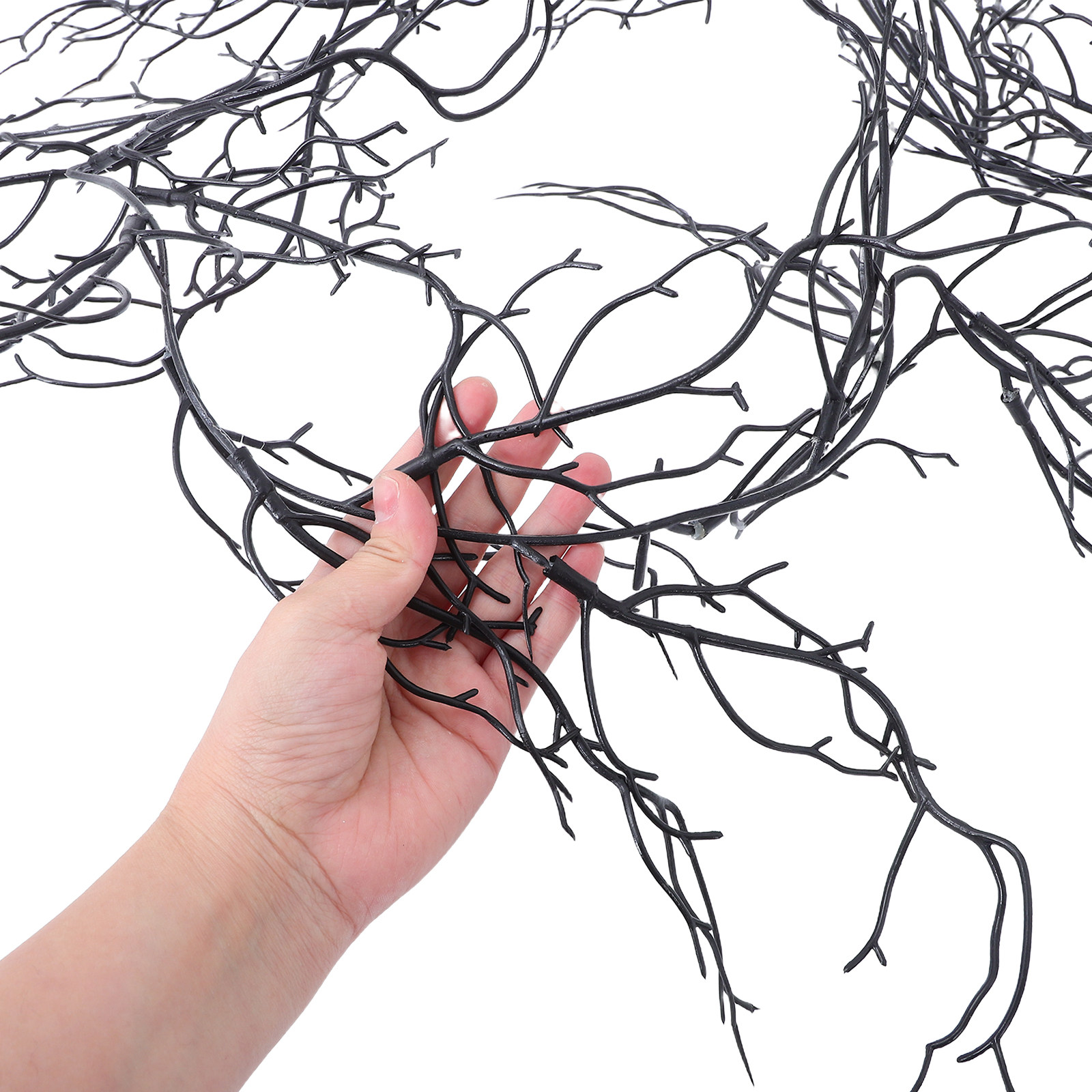 Black Decorative Vine Realisti - Branch Curly Willow recension och pris