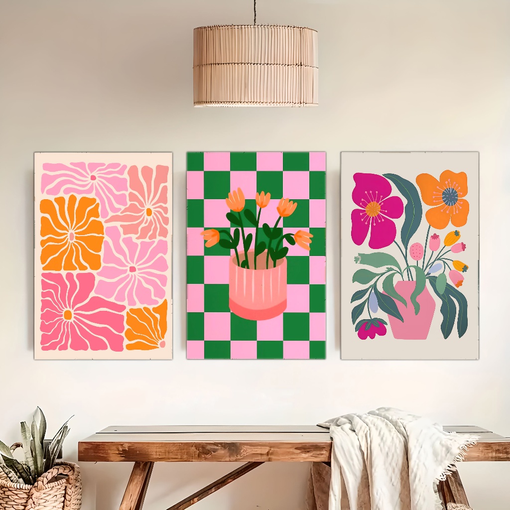 Vibrant Flowers and Vases Canv - Florist Supply Vases recension och pris