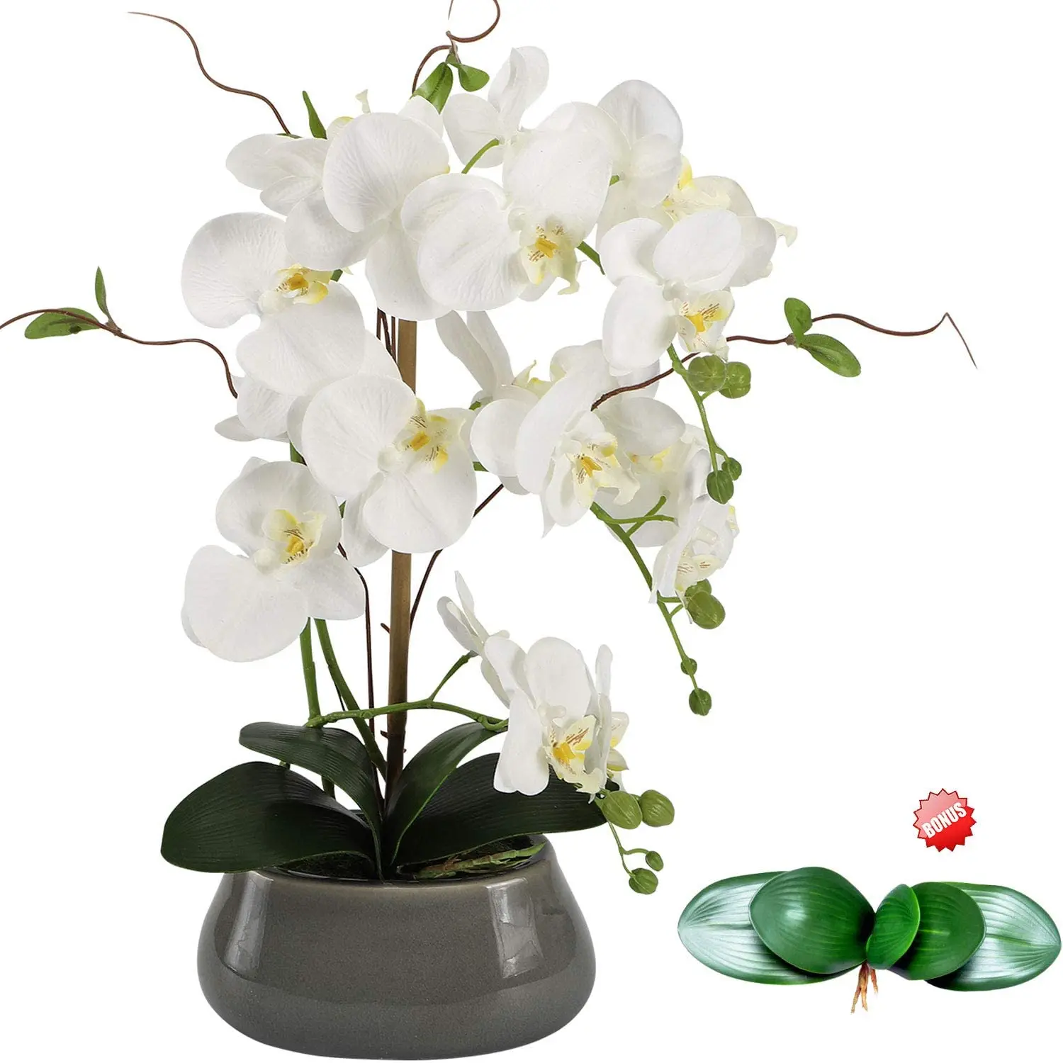 Artificial Orchid Flowers Cent - Florist Supply Vases recension och pris