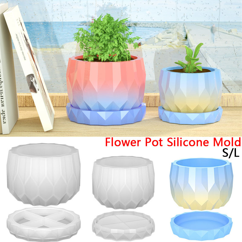 1 Set Silicone Planter Molds F - Florist Supply Vases recension och pris
