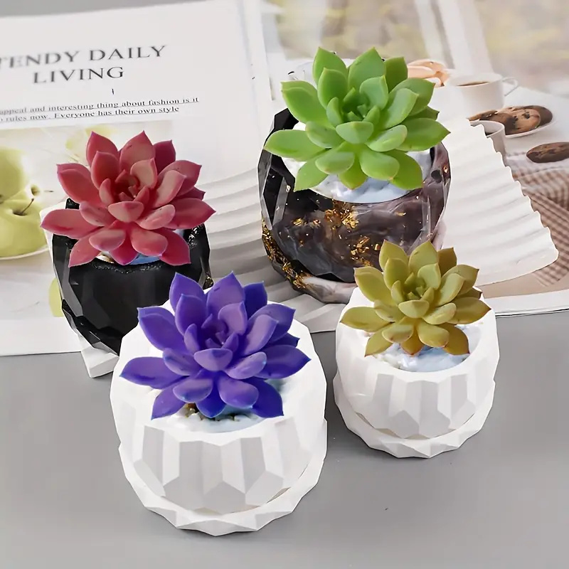 1 Set Silicone Planter Molds F - Florist Supply Vases recension och pris