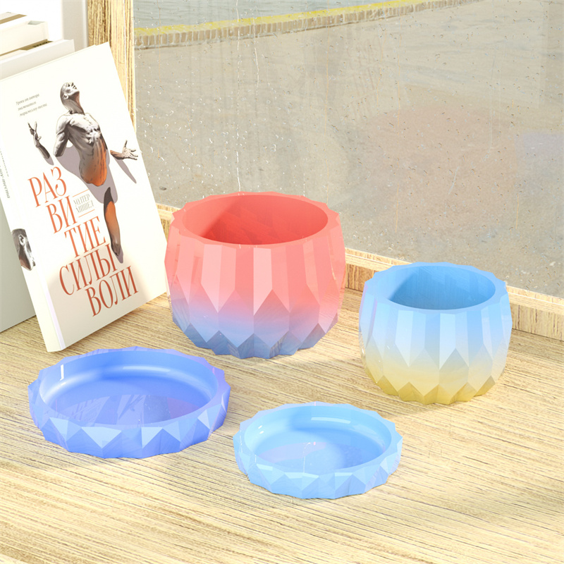 1 Set Silicone Planter Molds F - Florist Supply Vases recension och pris